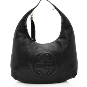 Gucci large leather Soho shoulder bag